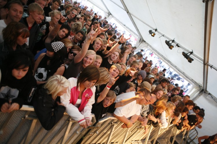 SommarRock Svedala - Lördag - 2008 - Publik