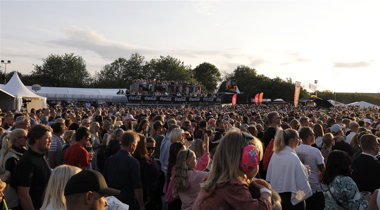 SommarRock Svedala - Fredag - 2023 - Publik