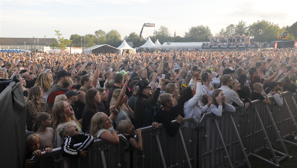 SommarRock Svedala - Fredag - 2023 - Publik