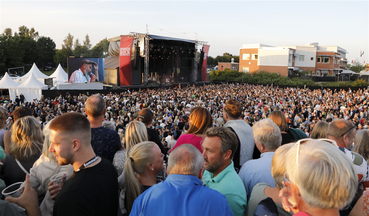 SommarRock Svedala - Fredag - 2023 - Publik