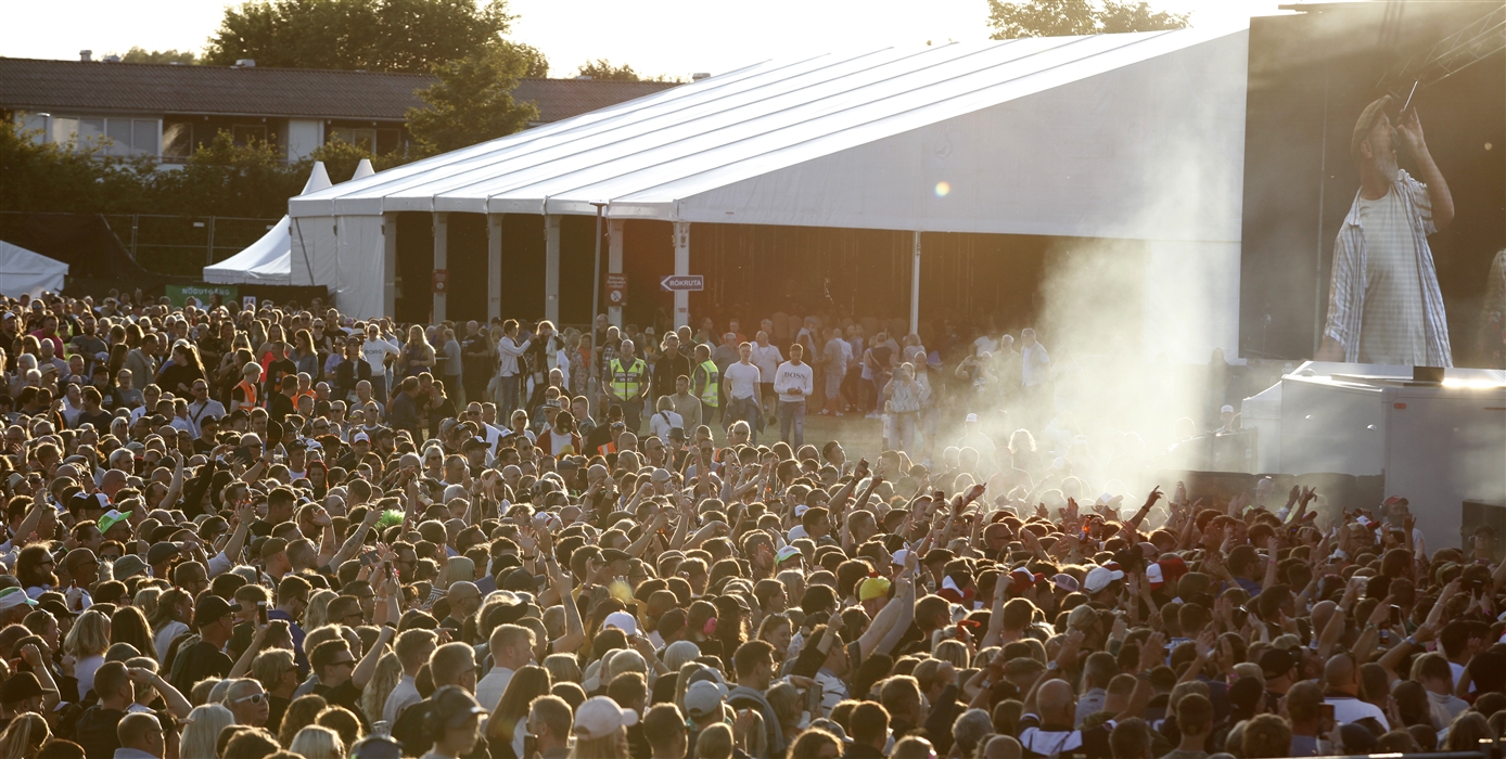 SommarRock Svedala - Fredag - 2023 - Publik