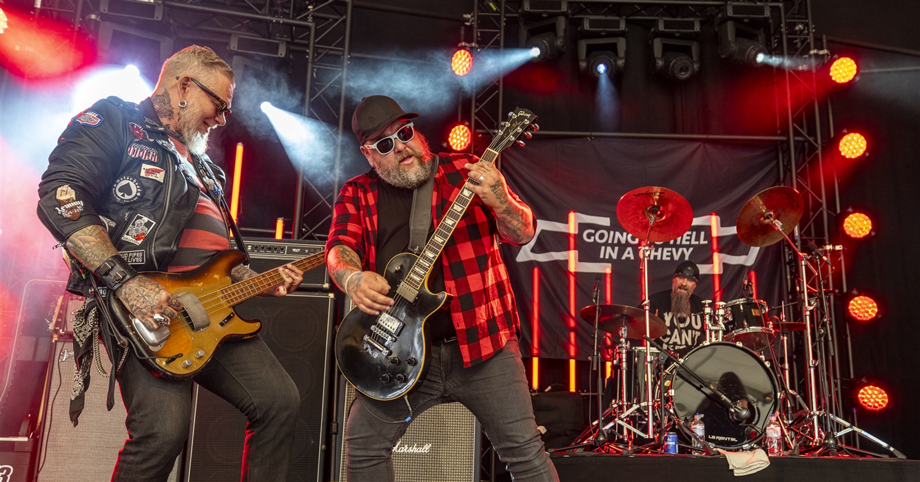 SommarRock Svedala - Fredag - 2024 - Going To Hell In A Chevy