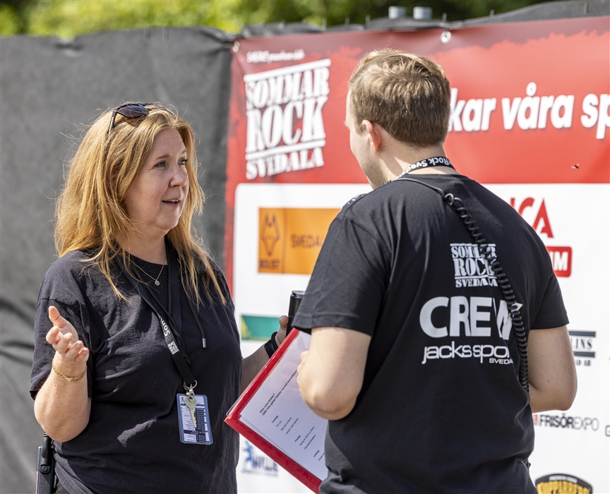 SommarRock Svedala - Fredag - 2024 - Funktionärer